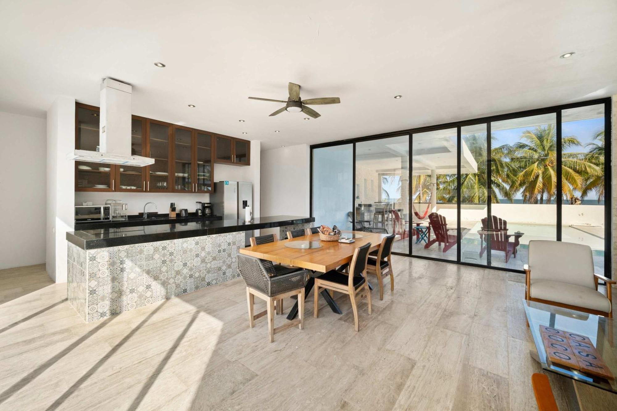 Beachfront Coco Modern Designer House By Peninsula Stays San Crisanto Eksteriør bilde
